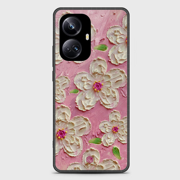 Floral Series Soft Phone Case - Metal Case - Design 5 - Realme 10 Pro Plus