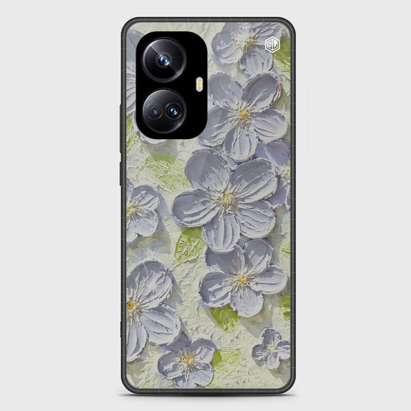 Floral Series Soft Phone Case - Metal Case - Design 12 - Realme 10 Pro Plus