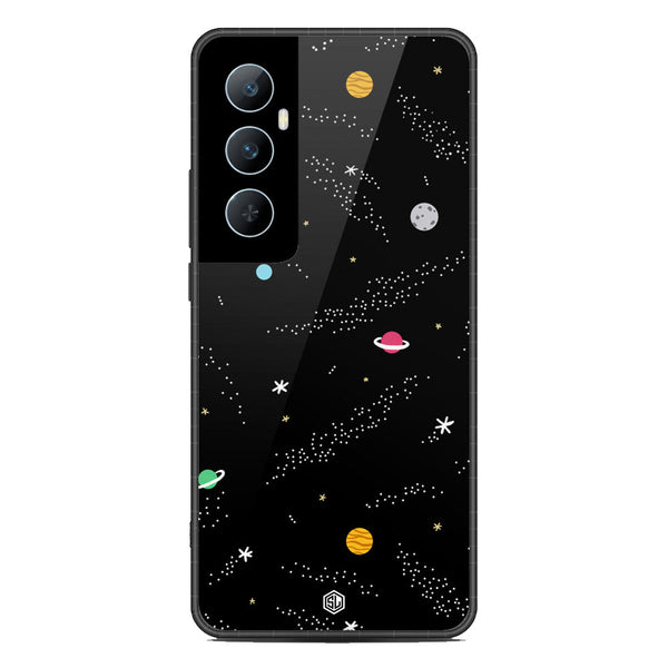 Space Series Soft Phone Case - Metal Case - Design 2 - Realme C65