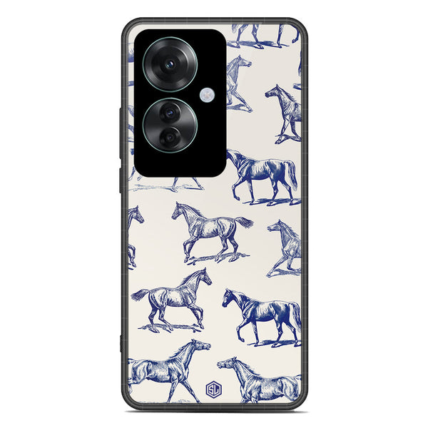 Trending Designs Series Soft Phone Case - Premium Glass Case - Design 3 - Oppo Reno 11F