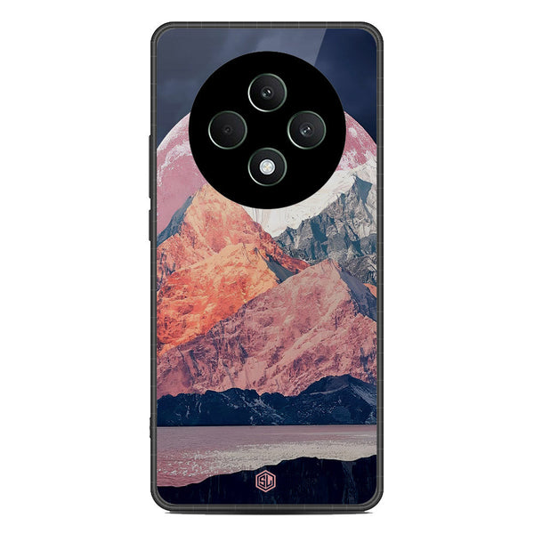 Mountains Wanderlust Series Soft Phone Case - Metal Case - Design 5 - Oppo Reno 12F 4G