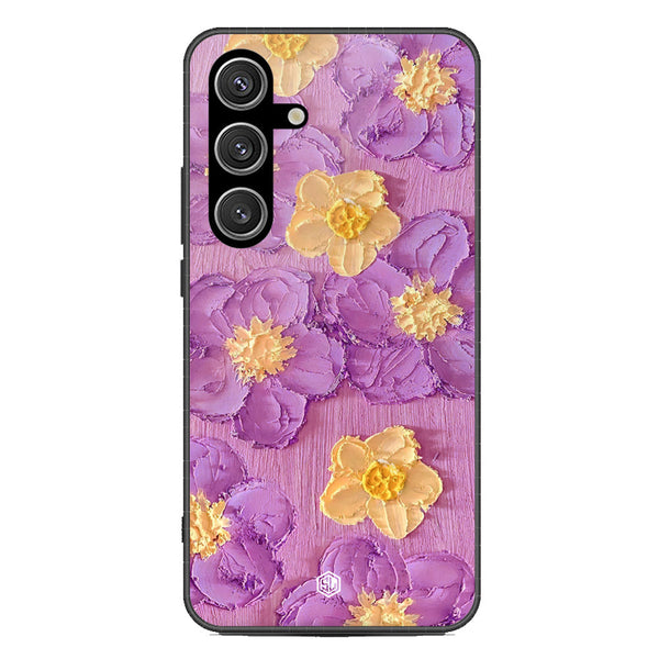 Floral Series Soft Phone Case - Metal Case - Design 8 - Samsung Galaxy S25