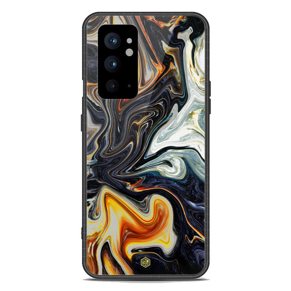 Marble Series Soft Phone Case - Premium Glass Case - Design 1 - OnePlus 9RT 5G