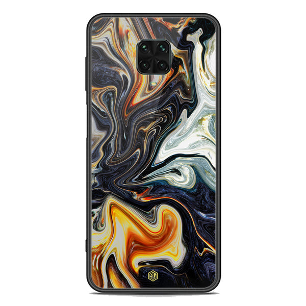 Marble Series Soft Phone Case - Premium Glass Case - Design 1 - Xiaomi Redmi Note 9 Pro