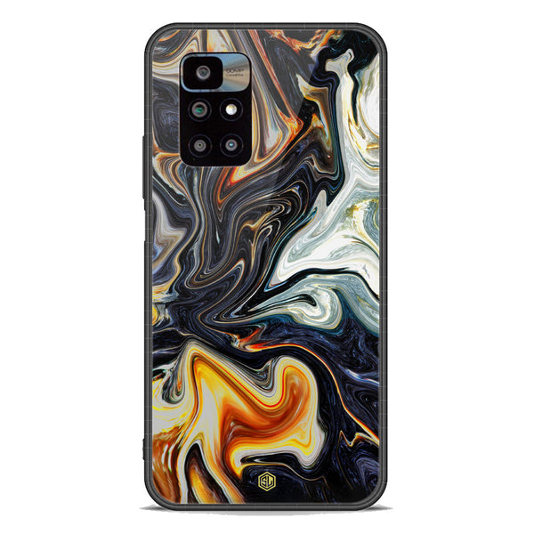 Marble Series Soft Phone Case - Premium Glass Case - Design 1 - Xiaomi Redmi 10 Prime