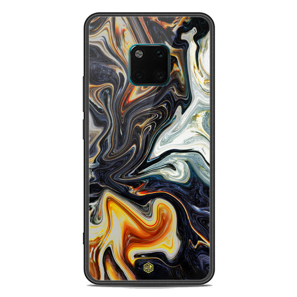 Marble Series Soft Phone Case - Premium Glass Case - Design 1 - Huawei Mate 20 Pro