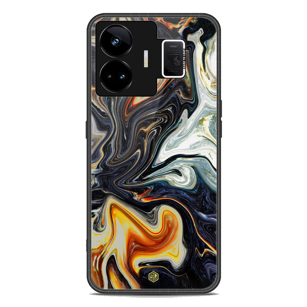 Marble Series Soft Phone Case - Premium Glass Case - Design 1 - Realme GT Neo 5