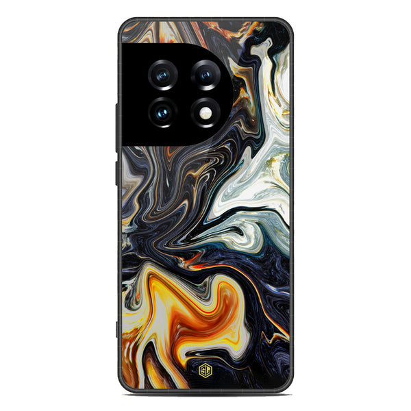 Marble Series Soft Phone Case - Premium Glass Case - Design 1 - OnePlus Ace 2 Pro