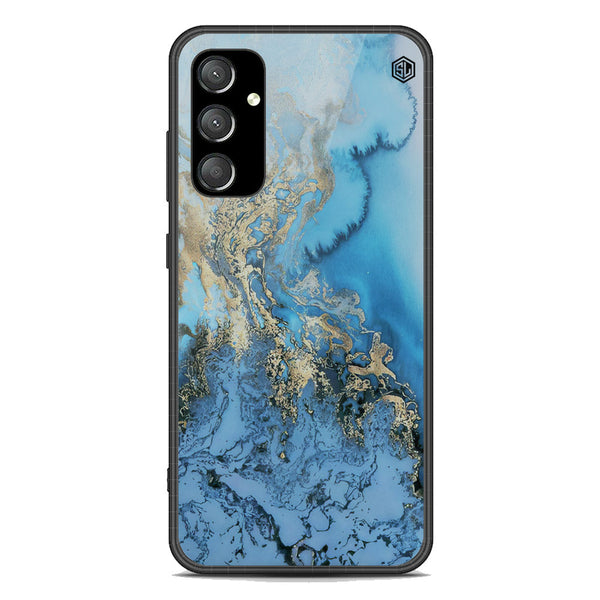 Marble Series Soft Phone Case - Premium Glass Case - Design 2 - Samsung Galaxy A35