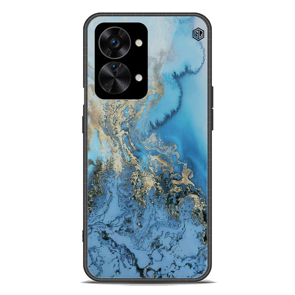 Marble Series Soft Phone Case - Premium Glass Case - Design 2 - OnePlus Nord 2T