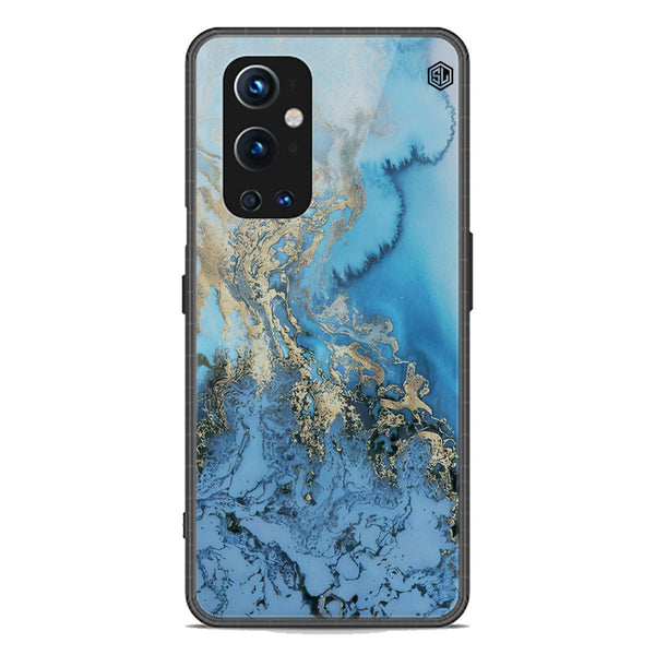 Marble Series Soft Phone Case - Premium Glass Case - Design 2 - OnePlus 9 Pro