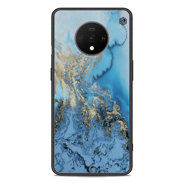 Marble Series Soft Phone Case - Premium Glass Case - Design 2 - OnePlus 7T