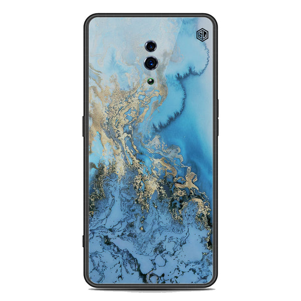 Marble Series Soft Phone Case - Premium Glass Case - Design 2 - Oppo Reno