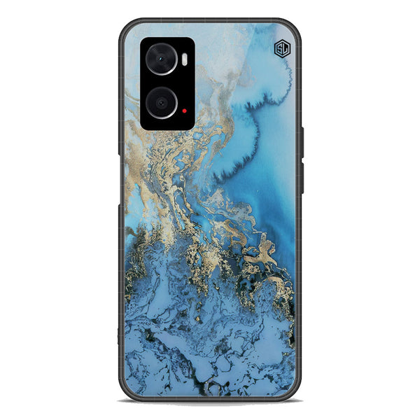 Marble Series Soft Phone Case - Premium Glass Case - Design 2 - Oppo K10 5G