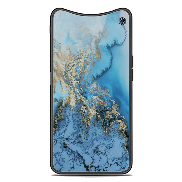 Marble Series Soft Phone Case - Premium Glass Case - Design 2 - Oppo Find X