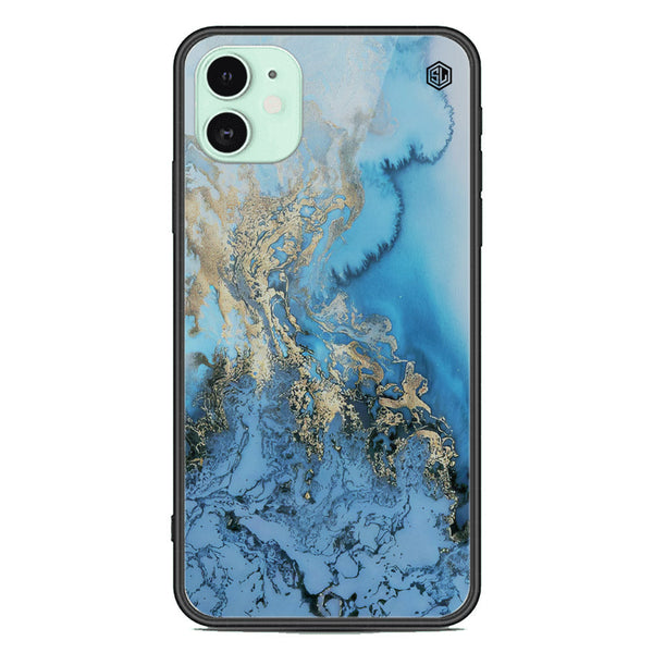 Marble Series Soft Phone Case - Premium Glass Case - Design 2 - iPhone 11