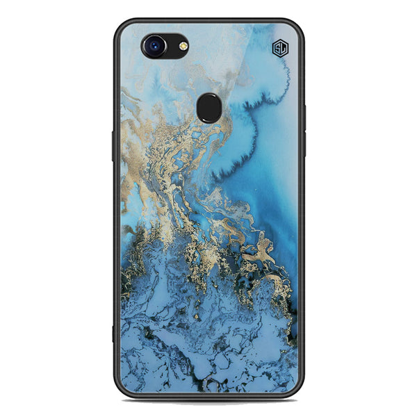 Marble Series Soft Phone Case - Premium Glass Case - Design 2 - Oppo F5