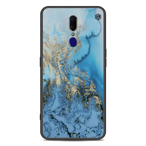 Marble Series Soft Phone Case - Premium Glass Case - Design 2 - Oppo A9 / A9x