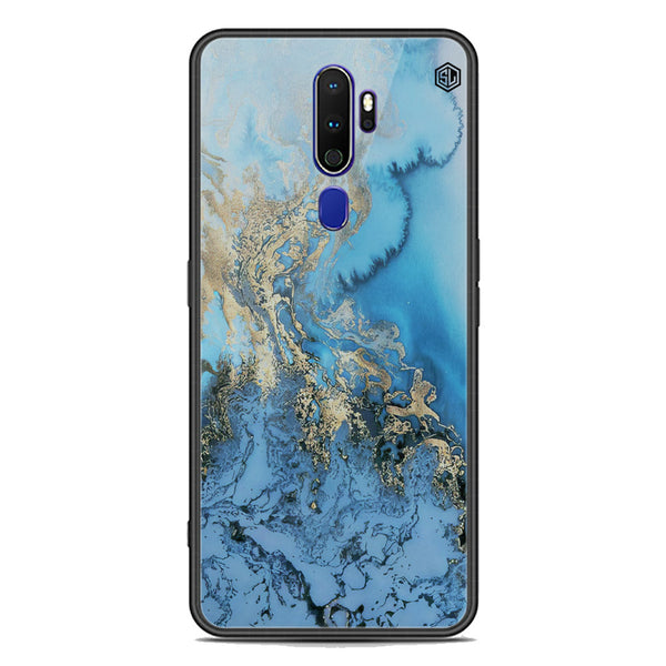 Marble Series Soft Phone Case - Premium Glass Case - Design 2 - Oppo A9 2020