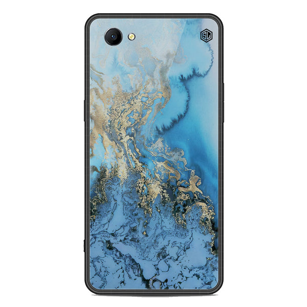 Marble Series Soft Phone Case - Premium Glass Case - Design 2 - Oppo A3