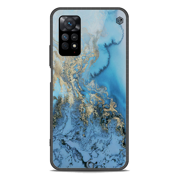 Marble Series Soft Phone Case - Premium Glass Case - Design 2 - Xiaomi Redmi Note 11