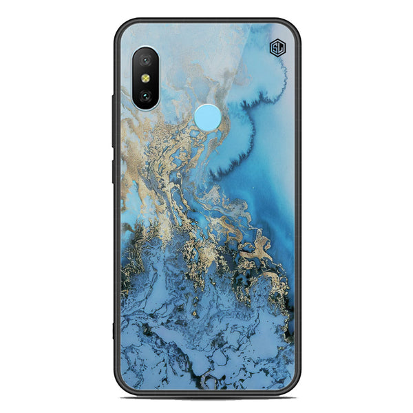 Marble Series Soft Phone Case - Premium Glass Case - Design 2 - Xiaomi Redmi Note 6