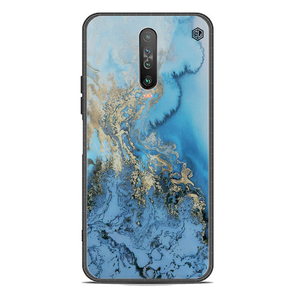 Marble Series Soft Phone Case - Premium Glass Case - Design 2 - Xiaomi Poco X2