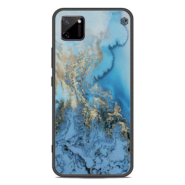 Marble Series Soft Phone Case - Premium Glass Case - Design 2 - Realme C11 2021