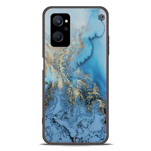 Marble Series Soft Phone Case - Premium Glass Case - Design 2 - Realme 9i