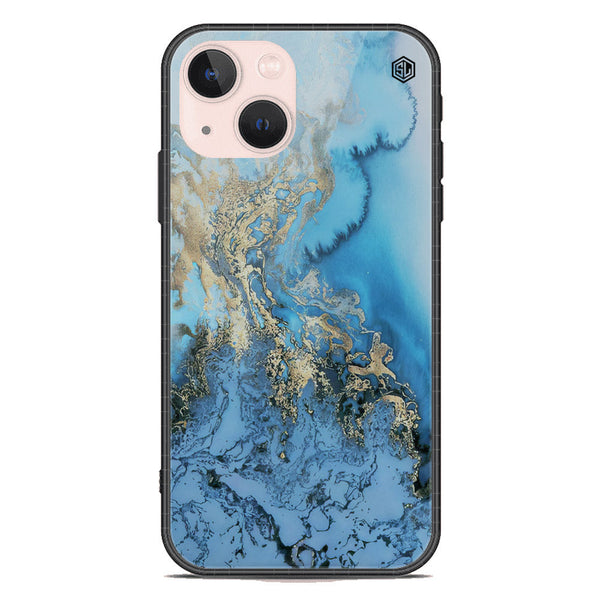 Marble Series Soft Phone Case - Premium Glass Case - Design 2 - iPhone 14 Plus