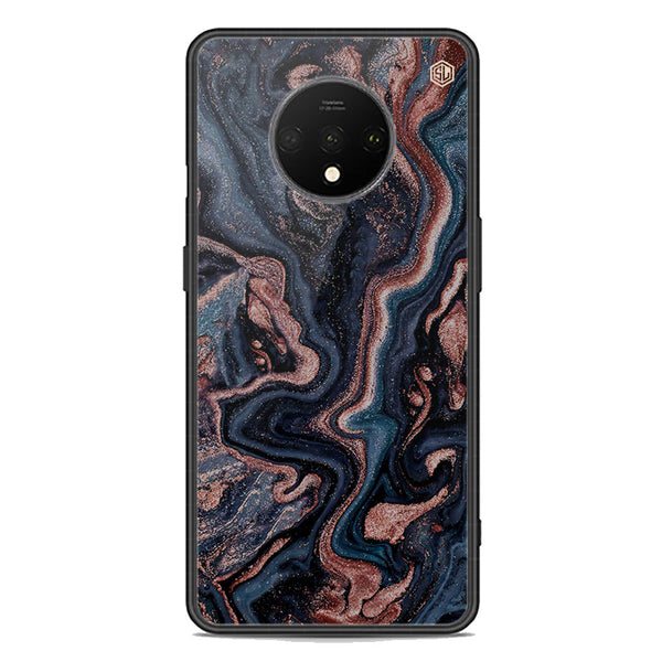 Marble Series Soft Phone Case - Premium Glass Case - Design 4 - OnePlus 7T