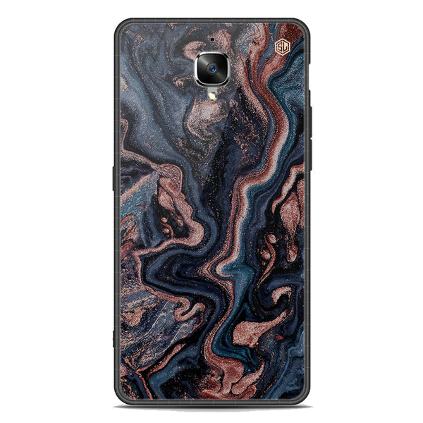 Marble Series Soft Phone Case - Premium Glass Case - Design 4 - OnePlus 3