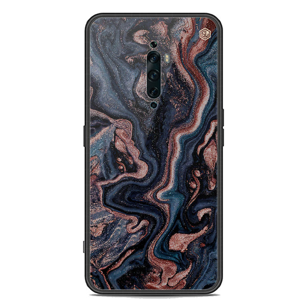 Marble Series Soft Phone Case - Premium Glass Case - Design 4 - Oppo Reno 2Z