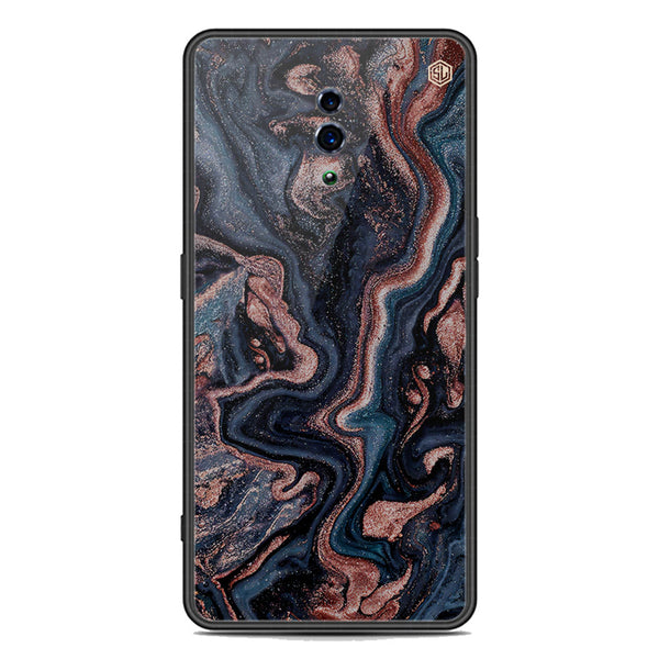 Marble Series Soft Phone Case - Premium Glass Case - Design 4 - Oppo Reno