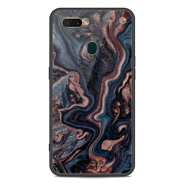 Marble Series Soft Phone Case - Premium Glass Case - Design 4 - Oppo A12s