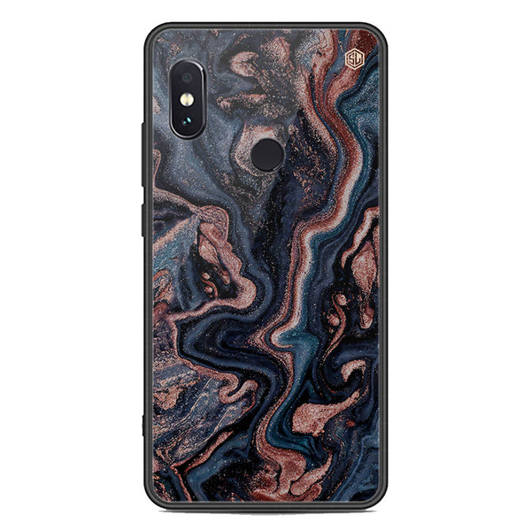 Marble Series Soft Phone Case - Premium Glass Case - Design 4 - Xiaomi Redmi Note 5 Pro