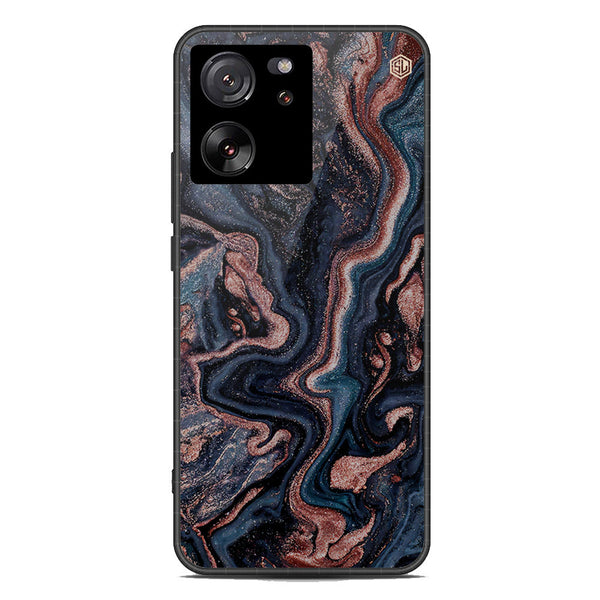 Marble Series Soft Phone Case - Premium Glass Case - Design 4 - Xiaomi 13T