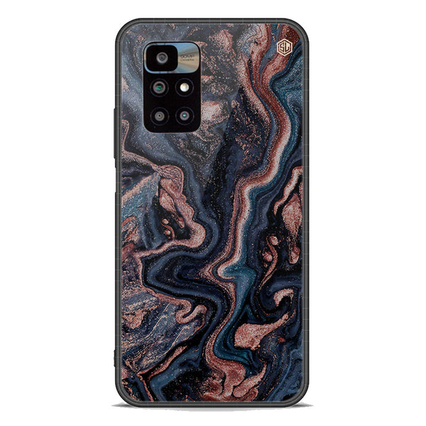 Marble Series Soft Phone Case - Premium Glass Case - Design 4 - Xiaomi Redmi 10 Prime