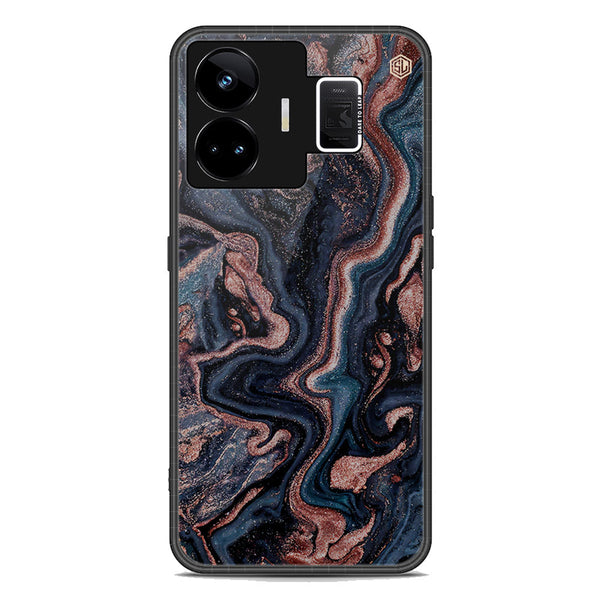 Marble Series Soft Phone Case - Premium Glass Case - Design 4 - Realme GT Neo 5