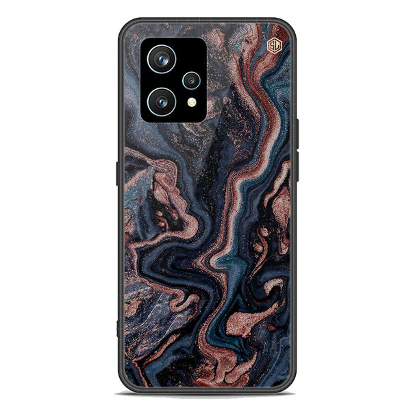 Marble Series Soft Phone Case - Premium Glass Case - Design 4 - Realme Narzo 50 Pro