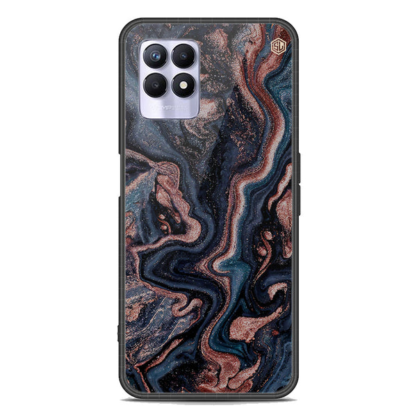 Marble Series Soft Phone Case - Premium Glass Case - Design 4 - Realme Narzo 50 4G