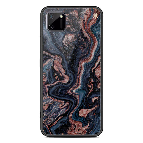 Marble Series Soft Phone Case - Premium Glass Case - Design 4 - Realme C11 2021