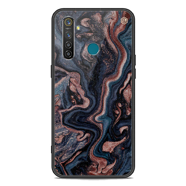 Marble Series Soft Phone Case - Premium Glass Case - Design 4 - Realme 5 Pro