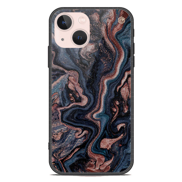 Marble Series Soft Phone Case - Premium Glass Case - Design 4 - iPhone 14 Plus