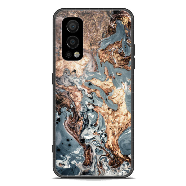 Marble Series Soft Phone Case - Premium Glass Case - Design 5 - OnePlus Nord 2