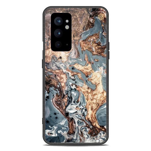 Marble Series Soft Phone Case - Premium Glass Case - Design 5 - OnePlus 9RT 5G