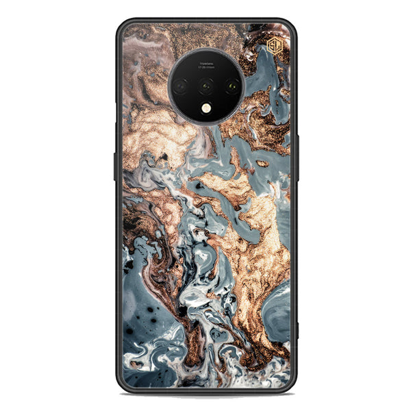 Marble Series Soft Phone Case - Premium Glass Case - Design 5 - OnePlus 7T