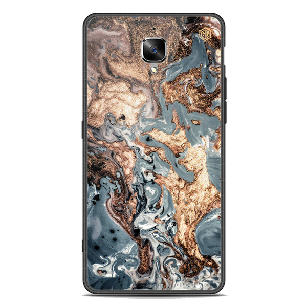 Marble Series Soft Phone Case - Premium Glass Case - Design 5 - OnePlus 3T