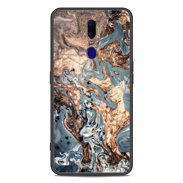 Marble Series Soft Phone Case - Premium Glass Case - Design 5 - Oppo A9 / A9x