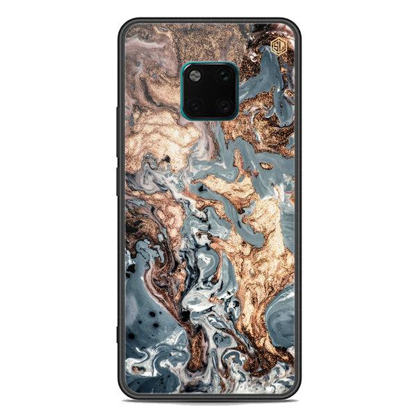 Marble Series Soft Phone Case - Premium Glass Case - Design 5 - Huawei Mate 20 Pro